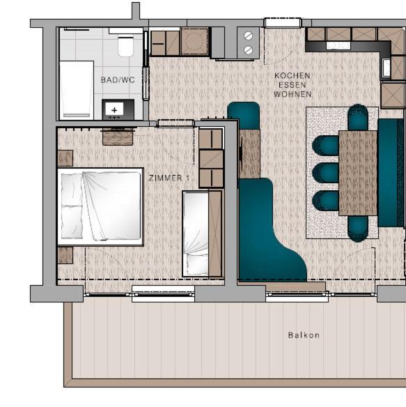 Aparthotel Hohe Bruecke Mittersill Bagian luar foto